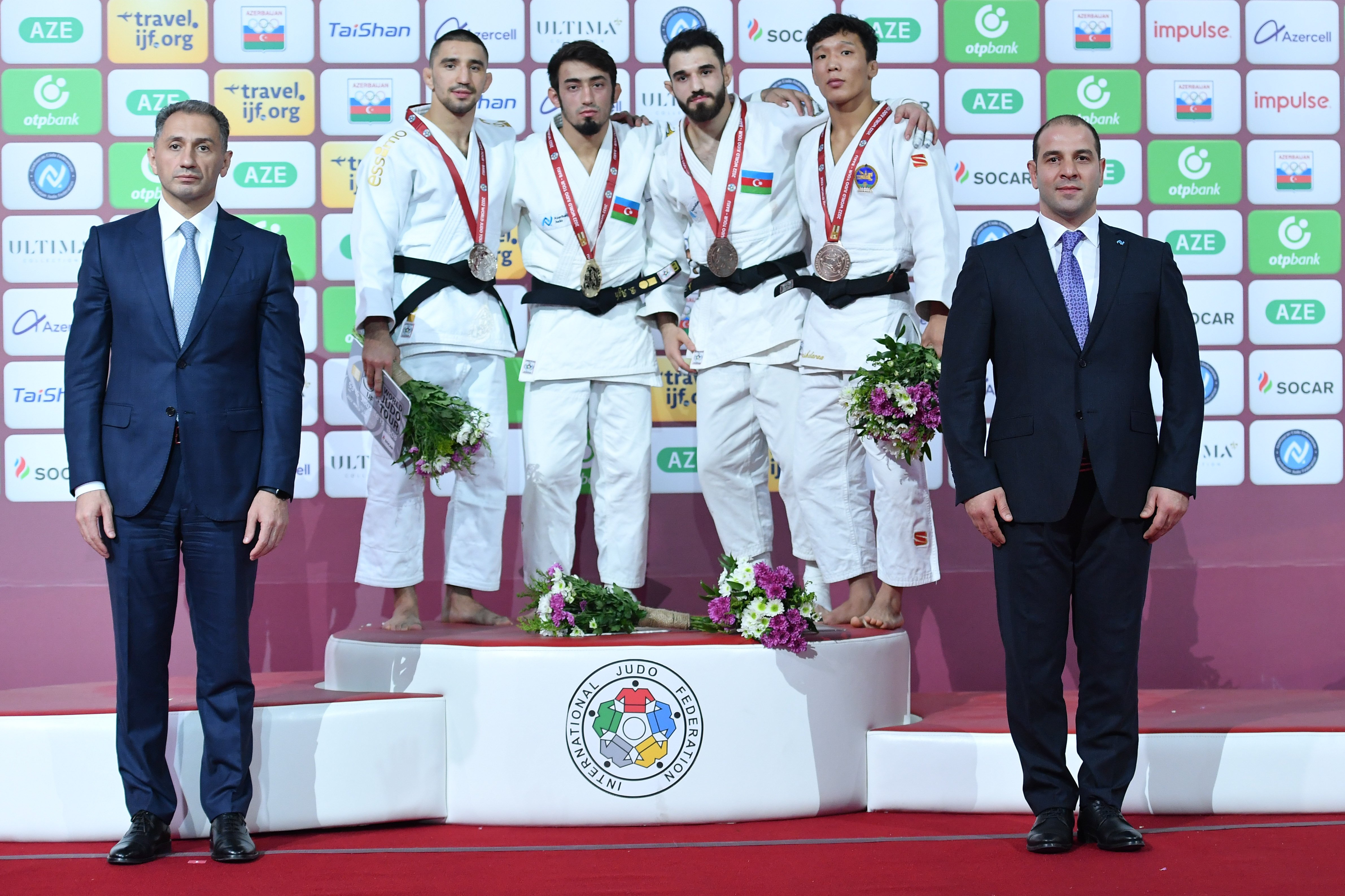 “Böyük dəbilqə”: cüdoçularımız ilk yarış gününü 3 medalla başa vurdular